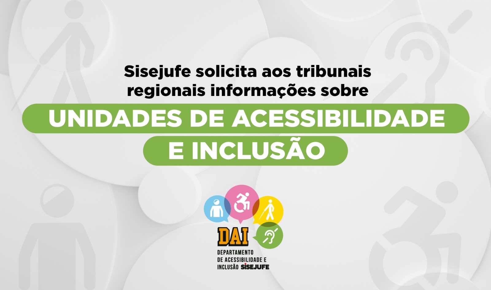 Sisejufe solicita aos tribunais regionais informações sobre Unidades de