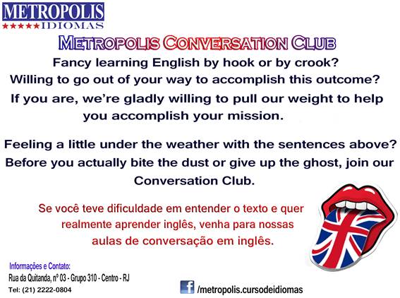 CONVERSATION CLUB - Cep Idiomas