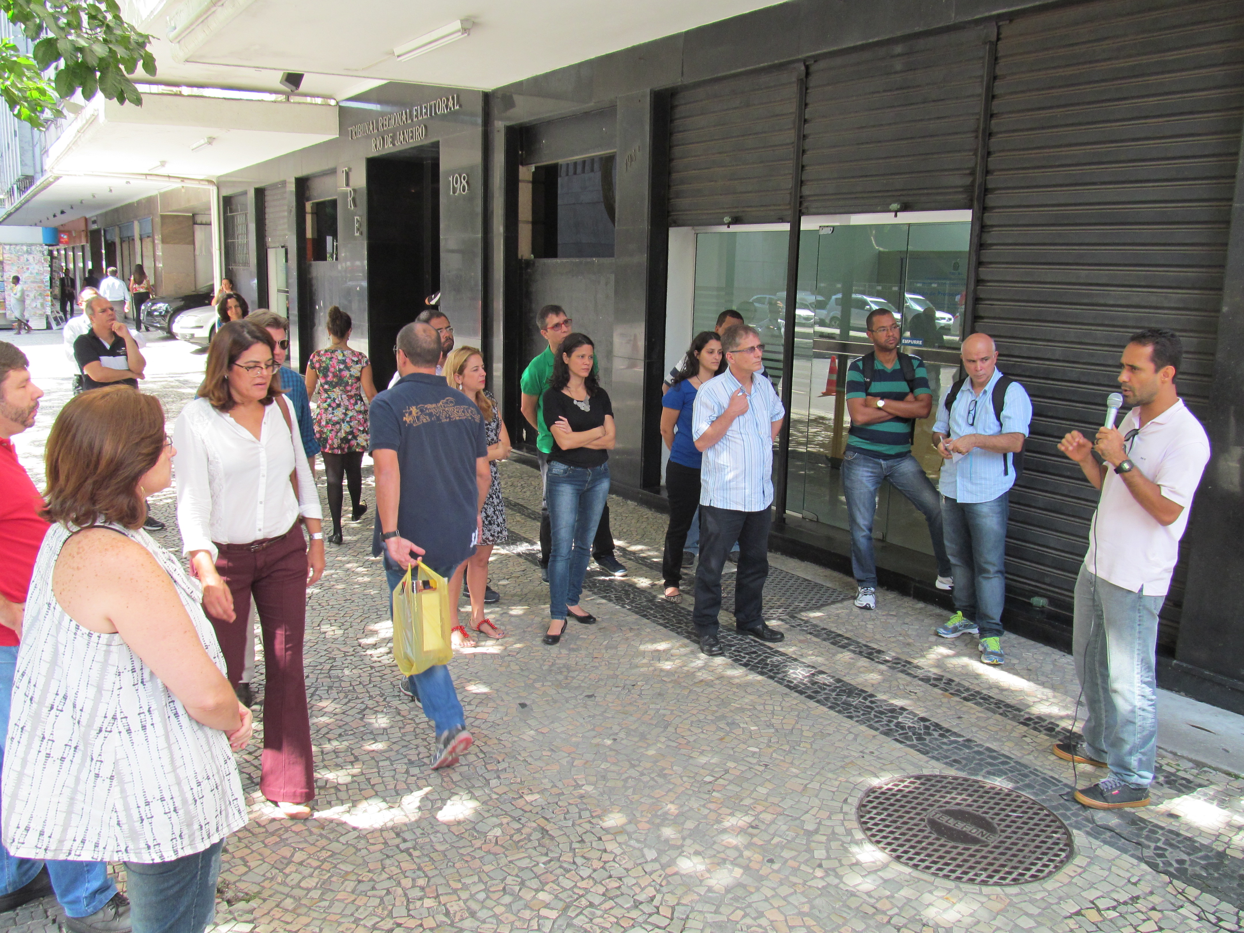 Sisejufe abre semana de mobilização e luta no Rio, SISEJUFE
