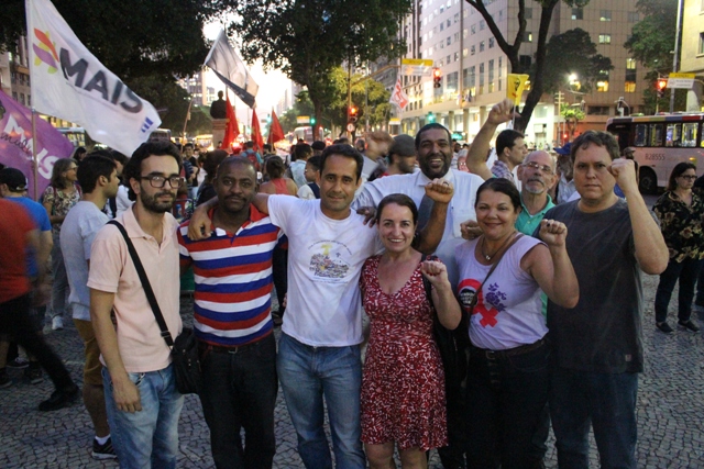 Protestos no Centro do Rio marcam Dia Nacional de Lutas, SISEJUFE
