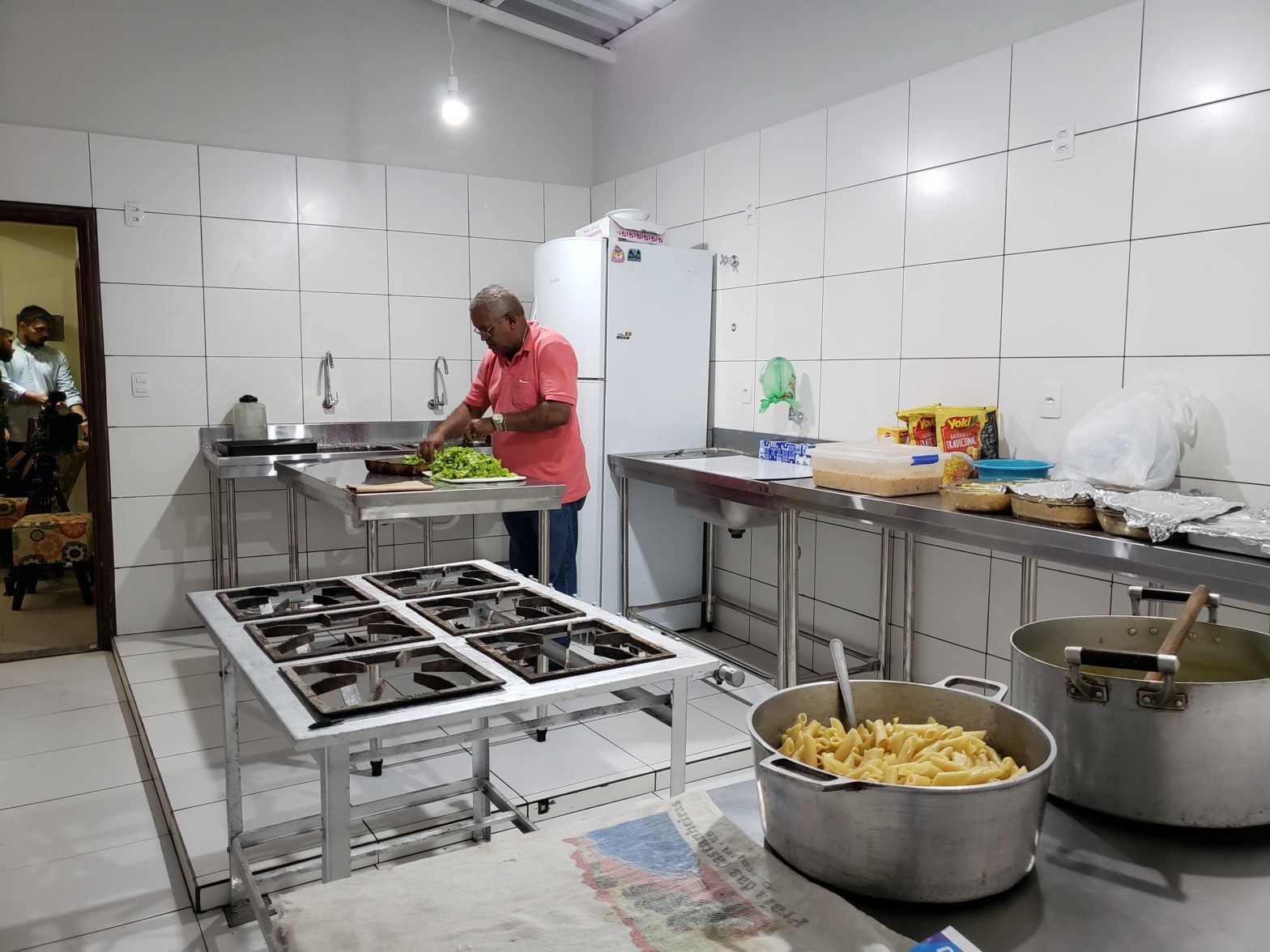 Instituto Lar inaugura nova cozinha com apoio do sindicato, SISEJUFE