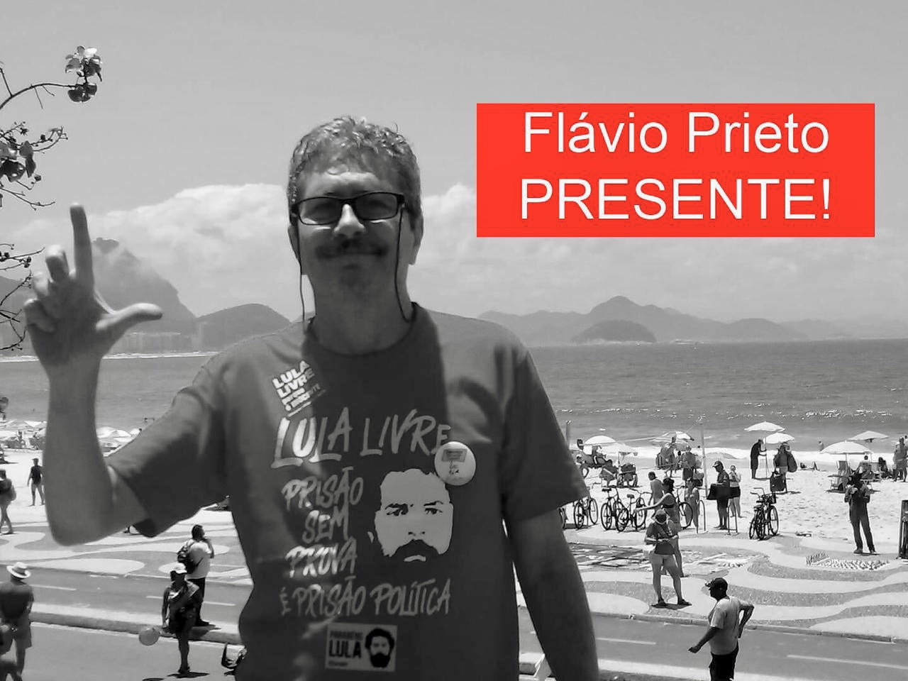 Missa em memória de Flavio Prieto, neste sábado (5/12), às 10h, SISEJUFE