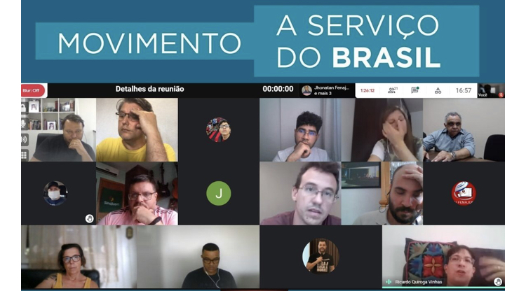 Movimento a Serviço do Brasil prepara nova fase da campanha nacional contra a reforma Administrativa, SISEJUFE