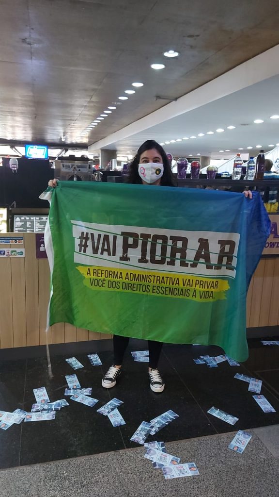 Semana do Servidor é marcada por luta contra a reforma administrativa de Bolsonaro e Guedes, SISEJUFE