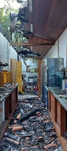 Incêndio interdita restaurante da Sede Campestre, SISEJUFE