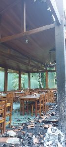 Incêndio interdita restaurante da Sede Campestre, SISEJUFE