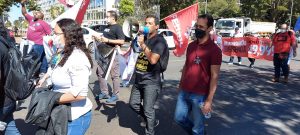 Luta pela recomposição salarial: servidores tomam Esplanada dos Ministérios, apesar da tentativa de repressão, SISEJUFE