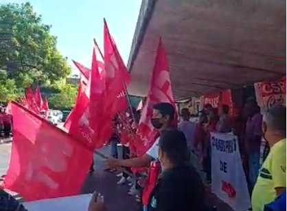 Semana decisiva de mobilização do funcionalismo começa com repressão a manifestantes em Brasília, SISEJUFE
