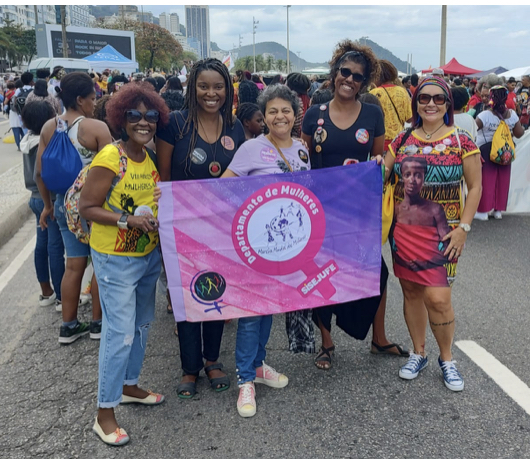 Sisejufe participa da VIII Marcha das Mulheres Negras, SISEJUFE