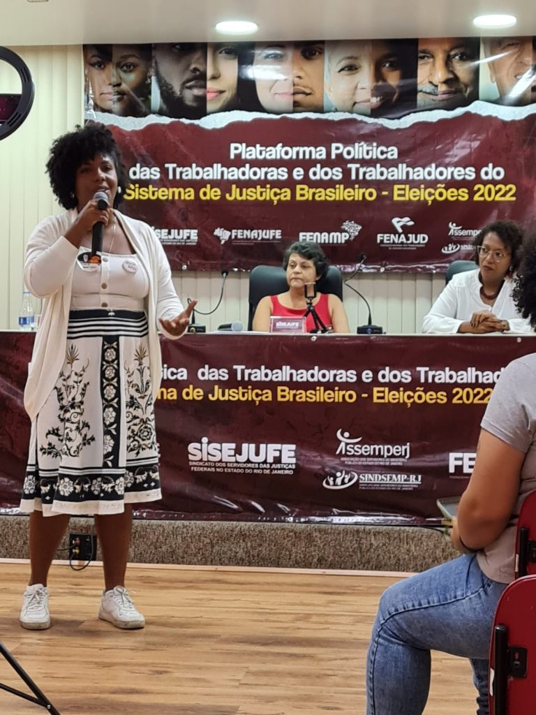 &#8220;Plataforma Política das Trabalhadoras e dos Trabalhadores do Sistema de Justiça Brasileiro&#8221; foi lançada, no Rio de Janeiro, na noite de sexta-feira, 23/09, SISEJUFE