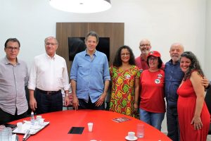 Fenajufe apresenta a Lula plataforma política dos trabalhadores do sistema de Justiça, SISEJUFE