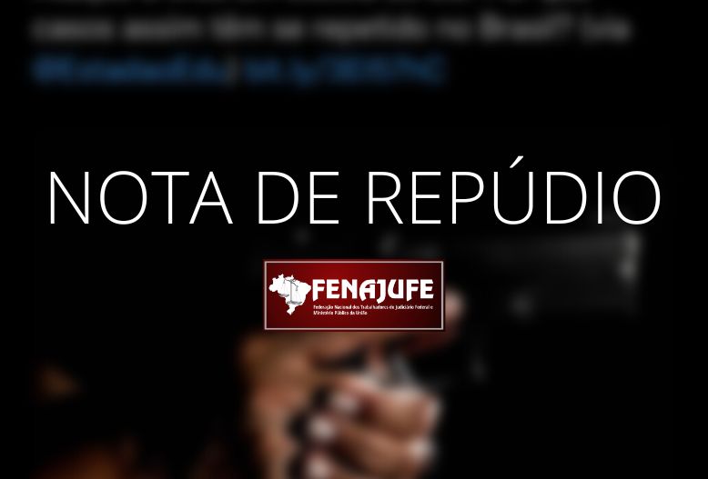 Fenajufe repudia publicação do &#8220;Estadão” por usar imagem de mãos pretas para ilustrar matéria de crime cometido por adolescente branco, SISEJUFE