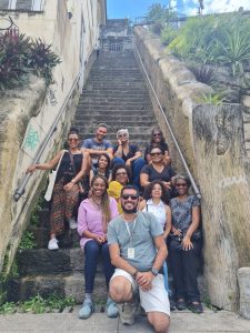 Ancestralidade, história e resistência: integrantes do Coletivo Negro da Justiça Federal do Rio de Janeiro visitam a Pequena África, SISEJUFE