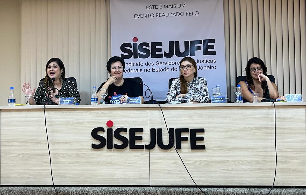 Sisejufe realiza seminário “Enfrentamento da Violência Laboral no Poder Judiciário”, SISEJUFE
