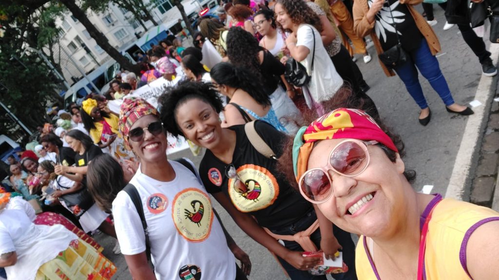 Sisejufe participa da IX Marcha das Mulheres Negras do Rio de Janeiro, SISEJUFE