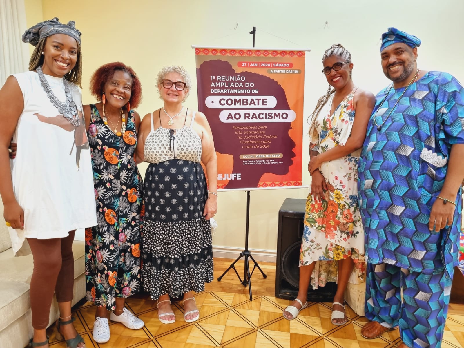 Primeira reunião ampliada do Departamento de Combate ao Racismo do Sisejufe  reuniu diversas pessoas ligadas à luta antirracista - SISEJUFE